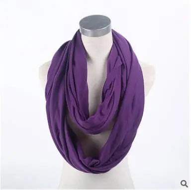 YWHUANSEN 2024 New Mother Lactation Cover Feeding a Child Fashion Women Infinity Scarf Breastfeeding Mommy Nursing Infant Shawl