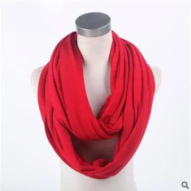 YWHUANSEN 2024 New Mother Lactation Cover Feeding a Child Fashion Women Infinity Scarf Breastfeeding Mommy Nursing Infant Shawl