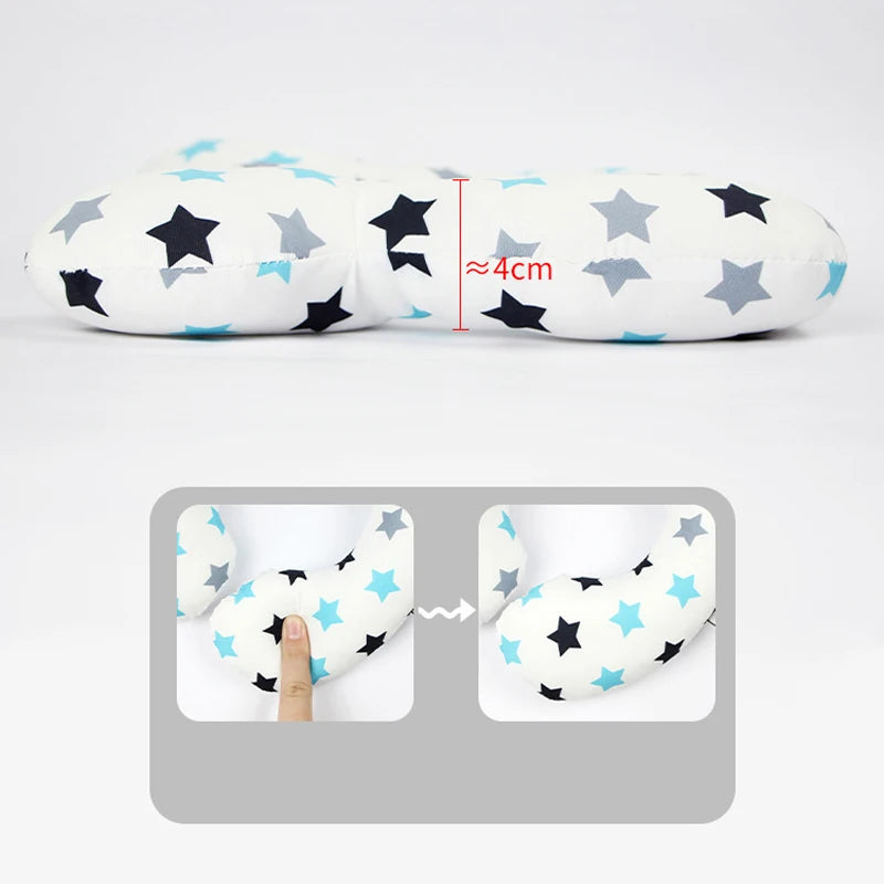 Protective Baby Pillow Travel Car Seat Head Neck Support Pillows Soft Toddler U Shape Headrest Protection Cushion For Children