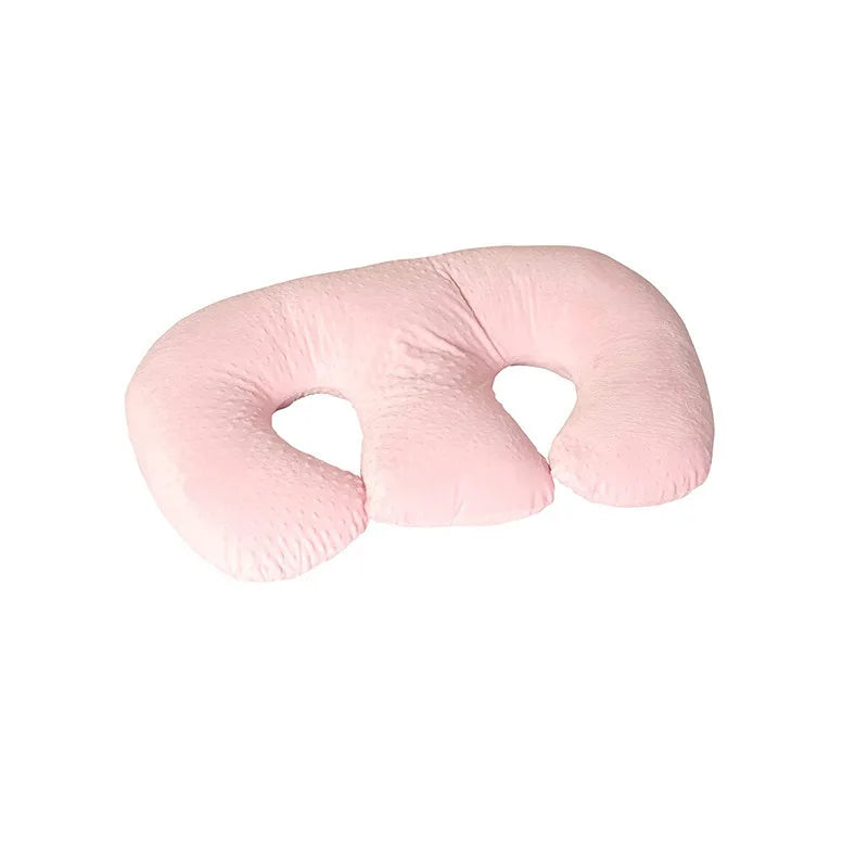 Baby Twin Pillow Nursing Breastfeeding Pillow Anti-spitting Feeding Cushions Baby Nest