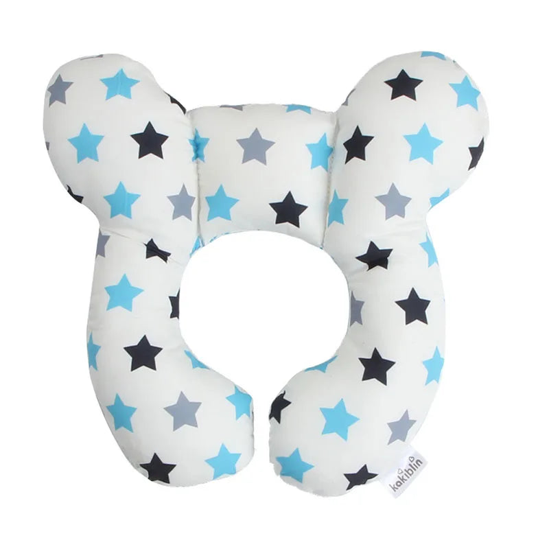 Protective Baby Pillow Travel Car Seat Head Neck Support Pillows Soft Toddler U Shape Headrest Protection Cushion For Children