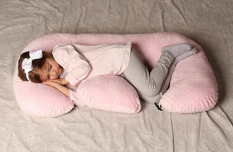Baby Twin Pillow Nursing Breastfeeding Pillow Anti-spitting Feeding Cushions Baby Nest