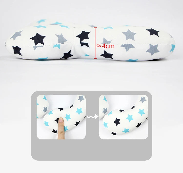 Protective Baby Pillow Travel Car Seat Head Neck Support Pillows Soft Toddler U Shape Headrest Protection Cushion For Children