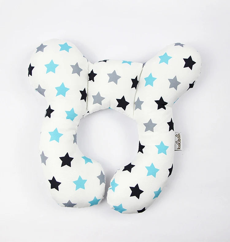 Protective Baby Pillow Travel Car Seat Head Neck Support Pillows Soft Toddler U Shape Headrest Protection Cushion For Children