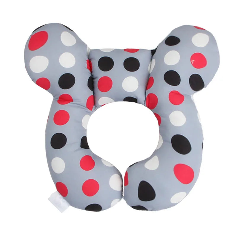 Protective Baby Pillow Travel Car Seat Head Neck Support Pillows Soft Toddler U Shape Headrest Protection Cushion For Children