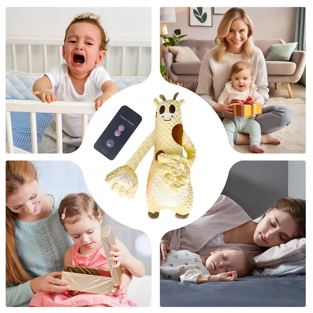 Baby Patter For Sleep 60cm Baby Startle Prevention Sleep Aid Companion Automatic Palm Patting Sleeping Pillow Soothing Toys