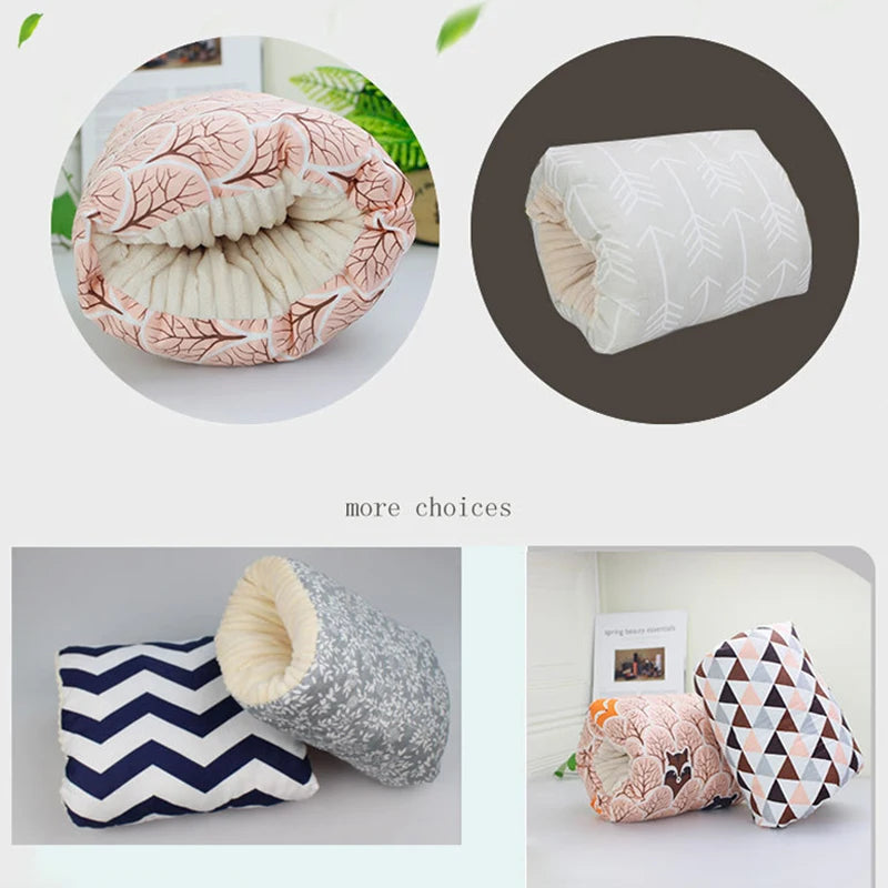 Comfy Cradle Nursing Arm Pillow Breastfeeding Arm Pillow Cushion Baby Pure Cotton With Plush And Thickened Softness