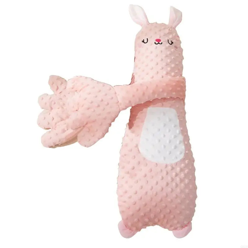 066B Cartoon Baby Exhaust Pillow Toy Soothing Infants Mood without/with Music and Gentle Patting Function for Relaxation