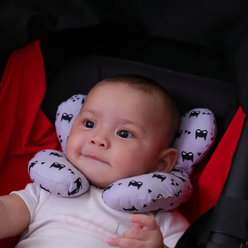 Protective Baby Pillow Travel Car Seat Head Neck Support Pillows Soft Toddler U Shape Headrest Protection Cushion For Children