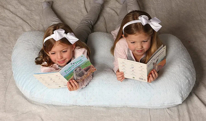 Baby Twin Pillow Nursing Breastfeeding Pillow Anti-spitting Feeding Cushions Baby Nest