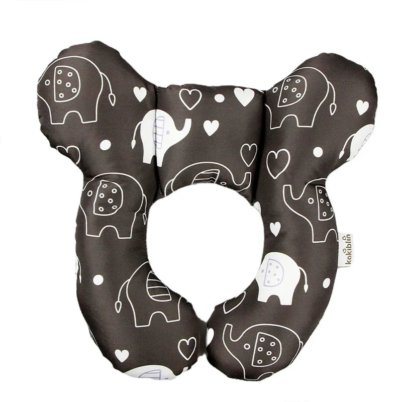 Protective Baby Pillow Travel Car Seat Head Neck Support Pillows Soft Toddler U Shape Headrest Protection Cushion For Children