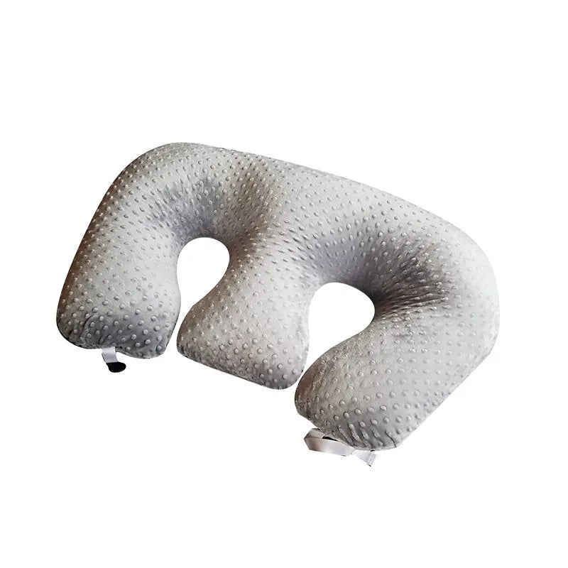 Baby Twin Pillow Nursing Breastfeeding Pillow Anti-spitting Feeding Cushions Baby Nest