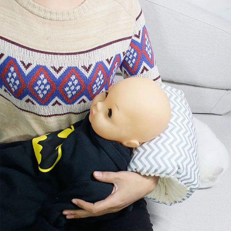 Comfy Cradle Nursing Arm Pillow Breastfeeding Arm Pillow Cushion Baby Pure Cotton With Plush And Thickened Softness