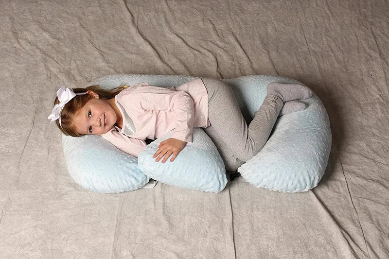 Baby Twin Pillow Nursing Breastfeeding Pillow Anti-spitting Feeding Cushions Baby Nest