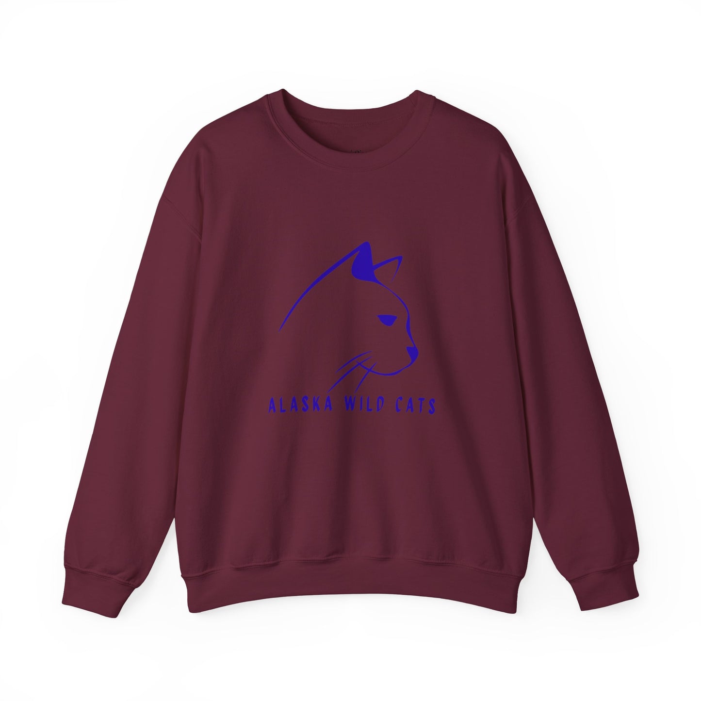 Fishing Adventure Sweatshirt — Alaska Wild Cats Graphic Crewneck