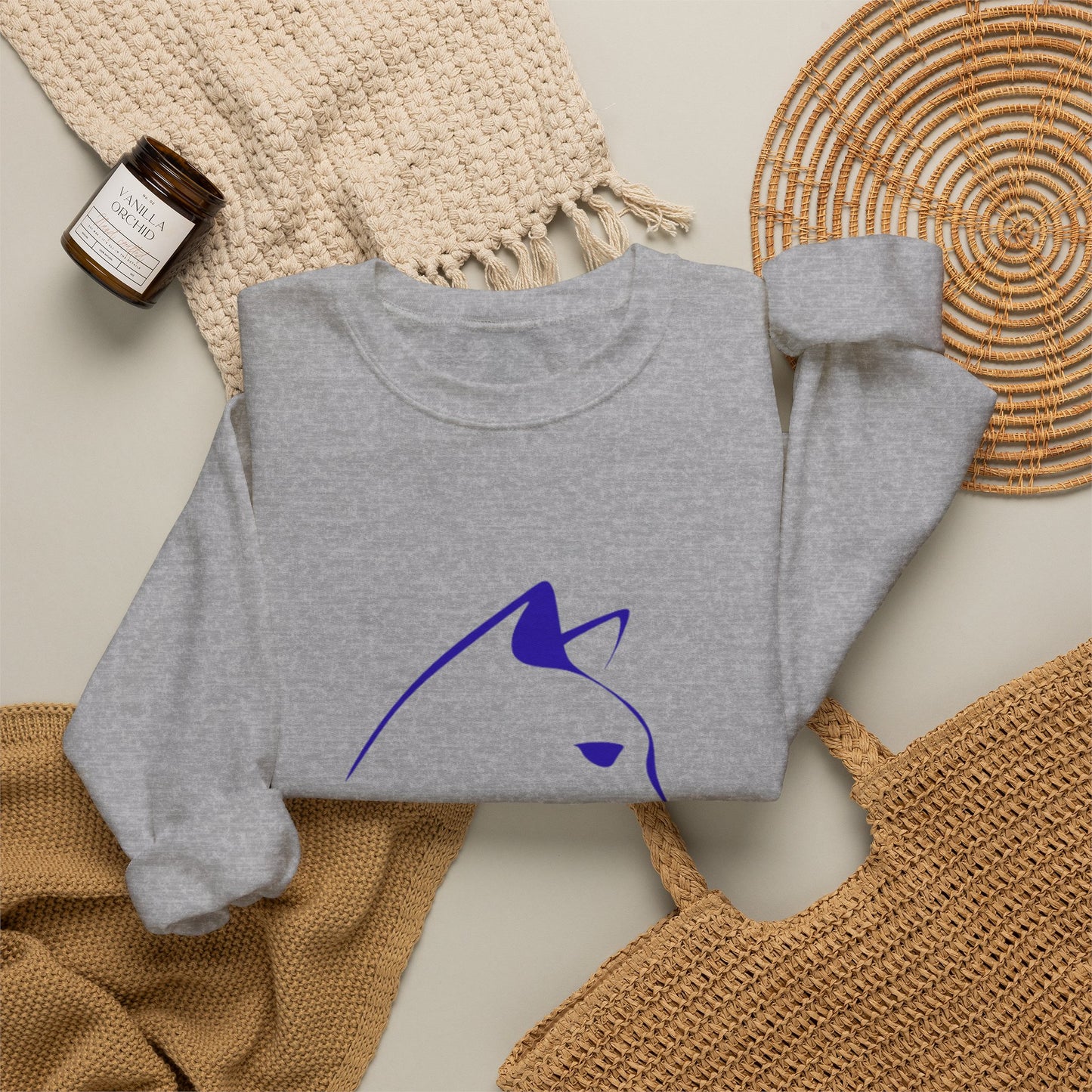 Fishing Adventure Sweatshirt — Alaska Wild Cats Graphic Crewneck