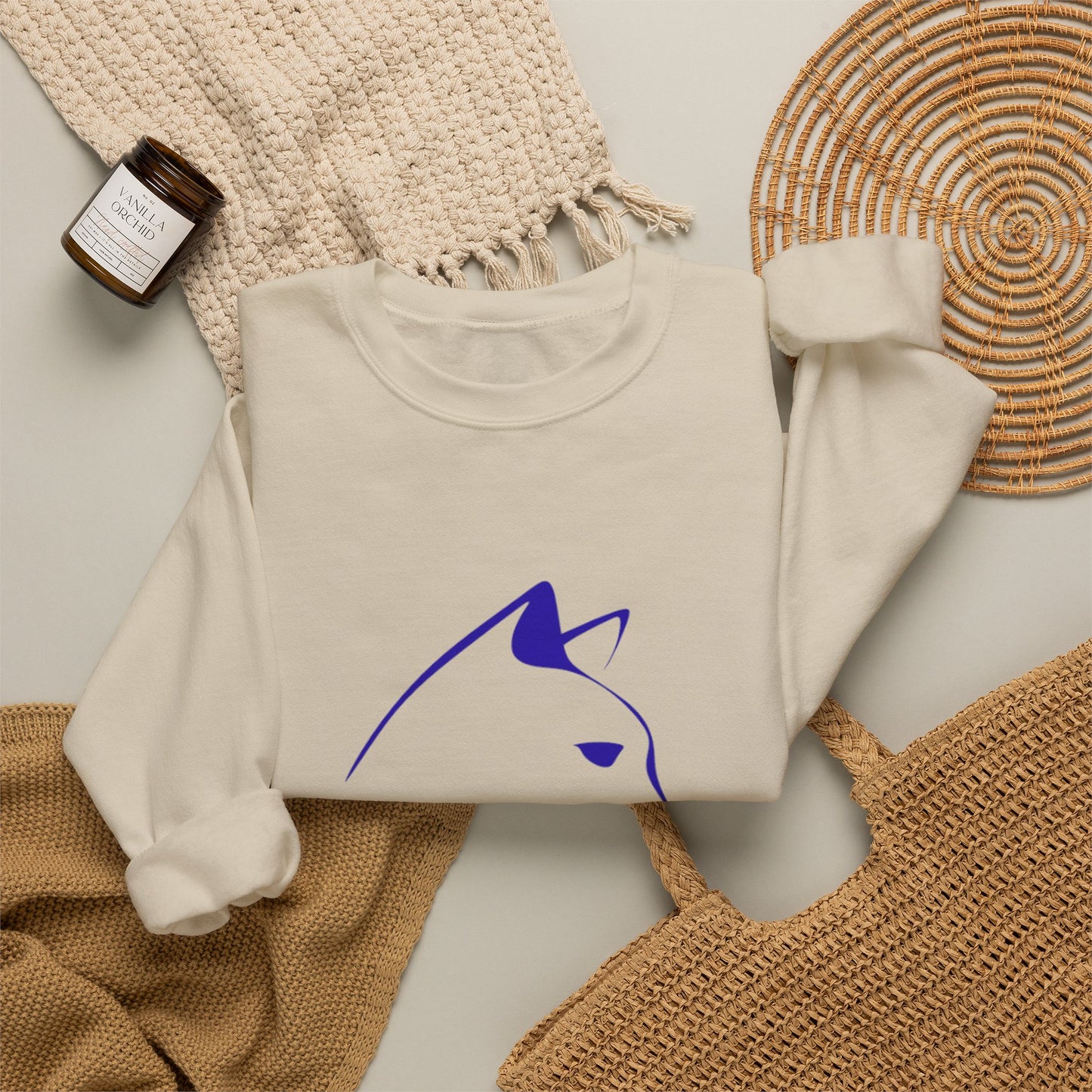 Fishing Adventure Sweatshirt — Alaska Wild Cats Graphic Crewneck