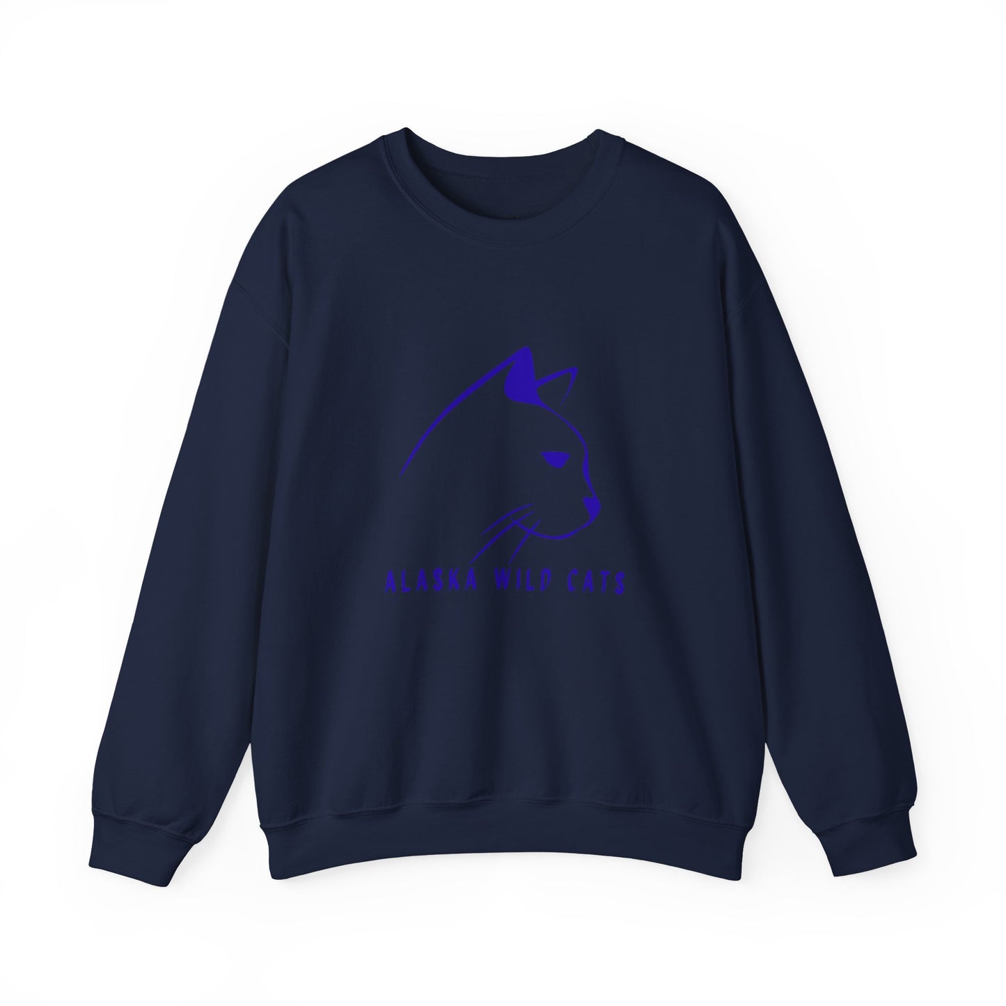 Fishing Adventure Sweatshirt — Alaska Wild Cats Graphic Crewneck
