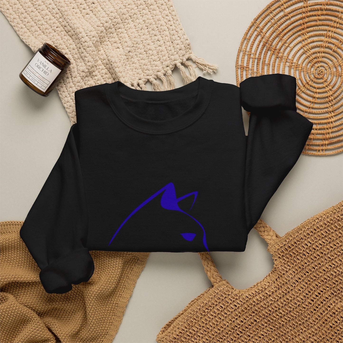 Fishing Adventure Sweatshirt — Alaska Wild Cats Graphic Crewneck