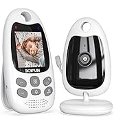 BOIFUN 2K Smart Baby Monitor – 5” Screen, WiFi, Auto Tracking, Night Vision