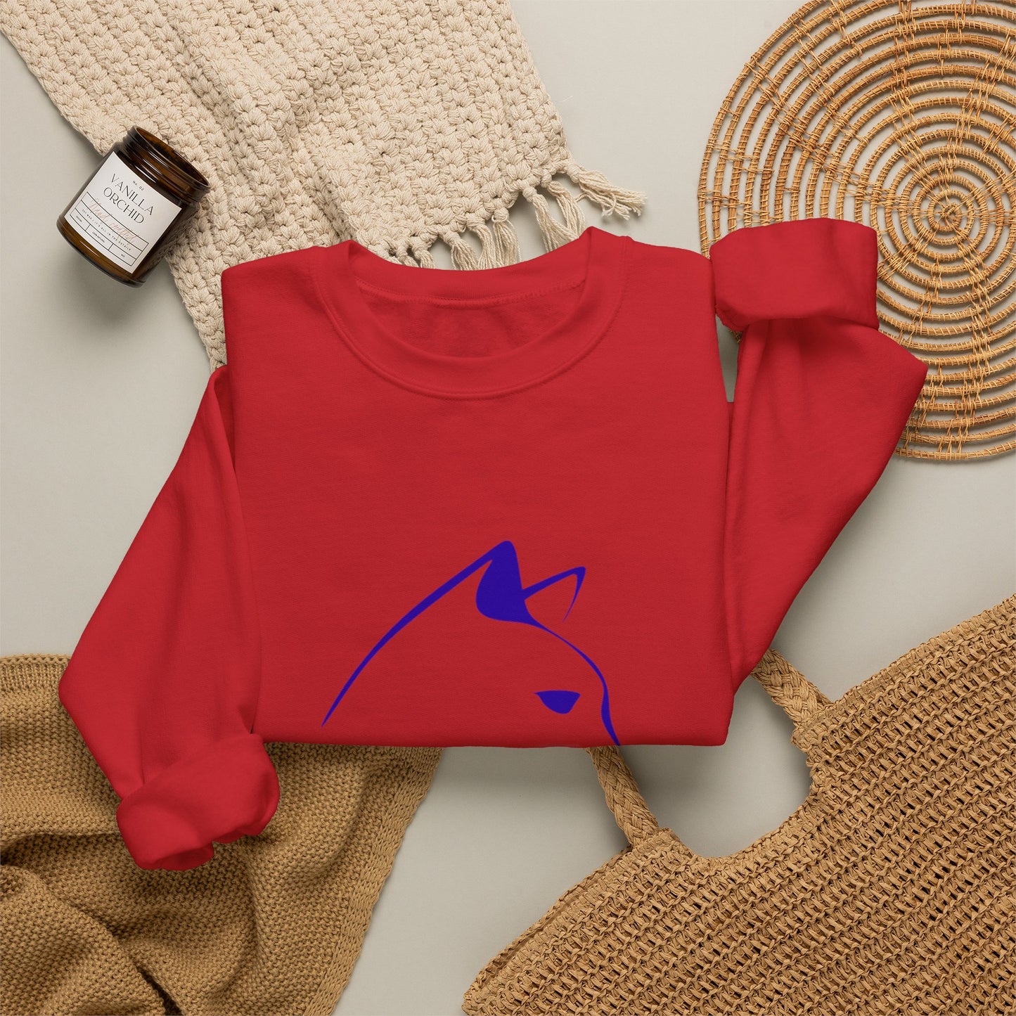 Fishing Adventure Sweatshirt — Alaska Wild Cats Graphic Crewneck