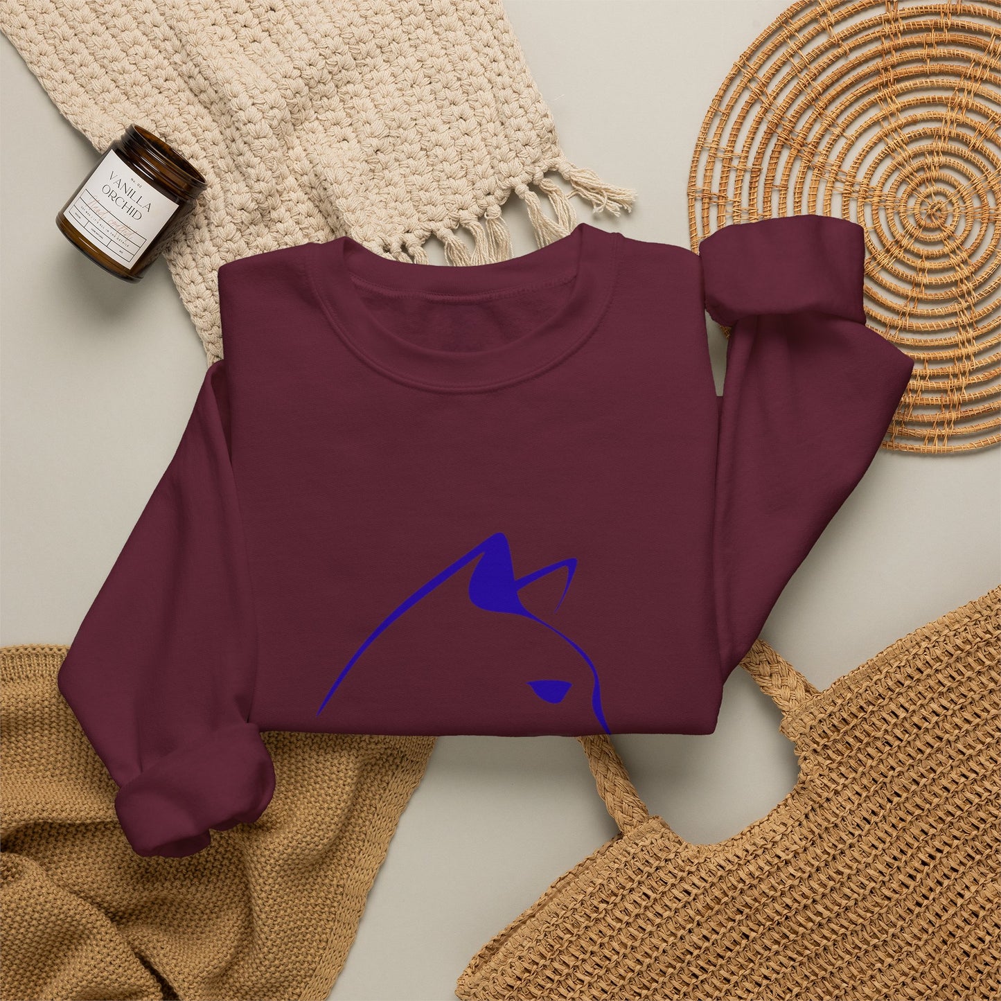 Fishing Adventure Sweatshirt — Alaska Wild Cats Graphic Crewneck
