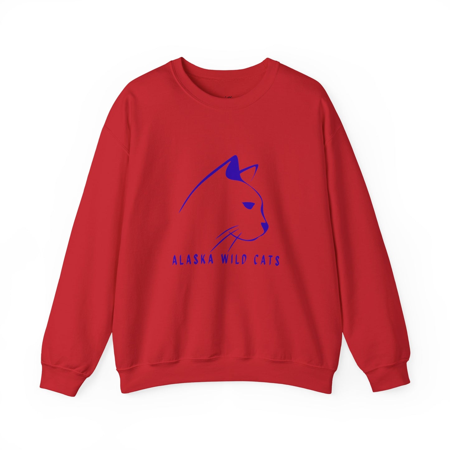 Fishing Adventure Sweatshirt — Alaska Wild Cats Graphic Crewneck