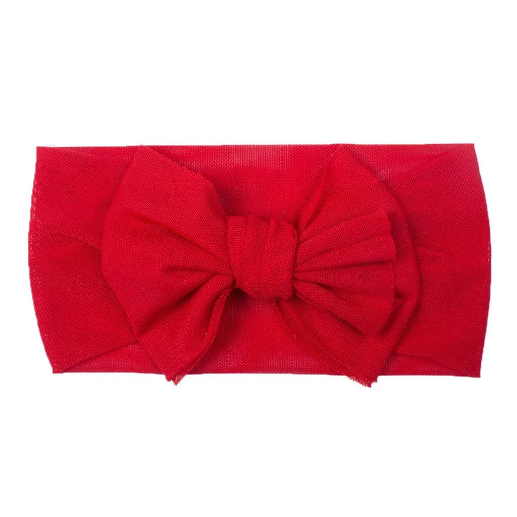 Soft Baby Bow Headband – Elastic & Comfortable Hair Accessory