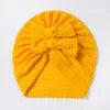Cozy Polka-Dot Baby Hat with Bow