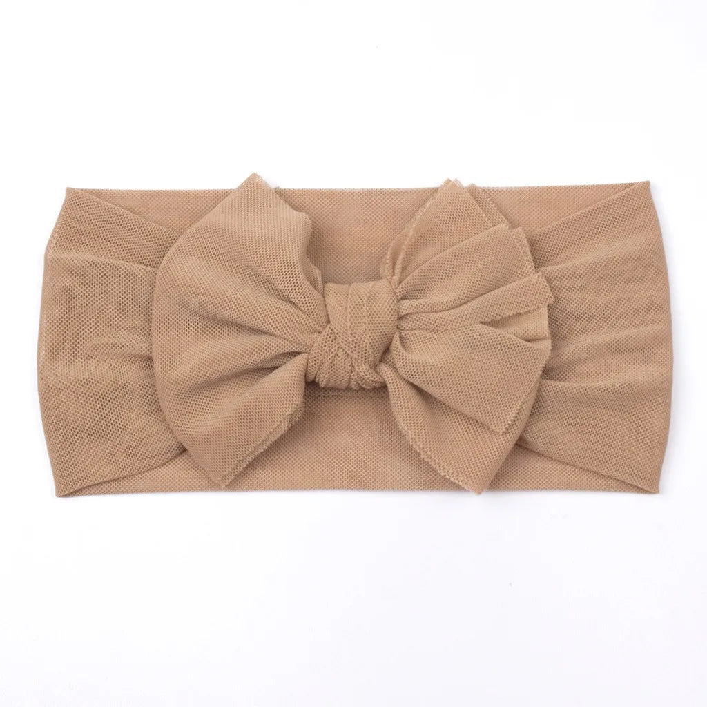 Soft Baby Bow Headband – Elastic & Comfortable Hair Accessory