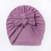 Cozy Polka-Dot Baby Hat with Bow