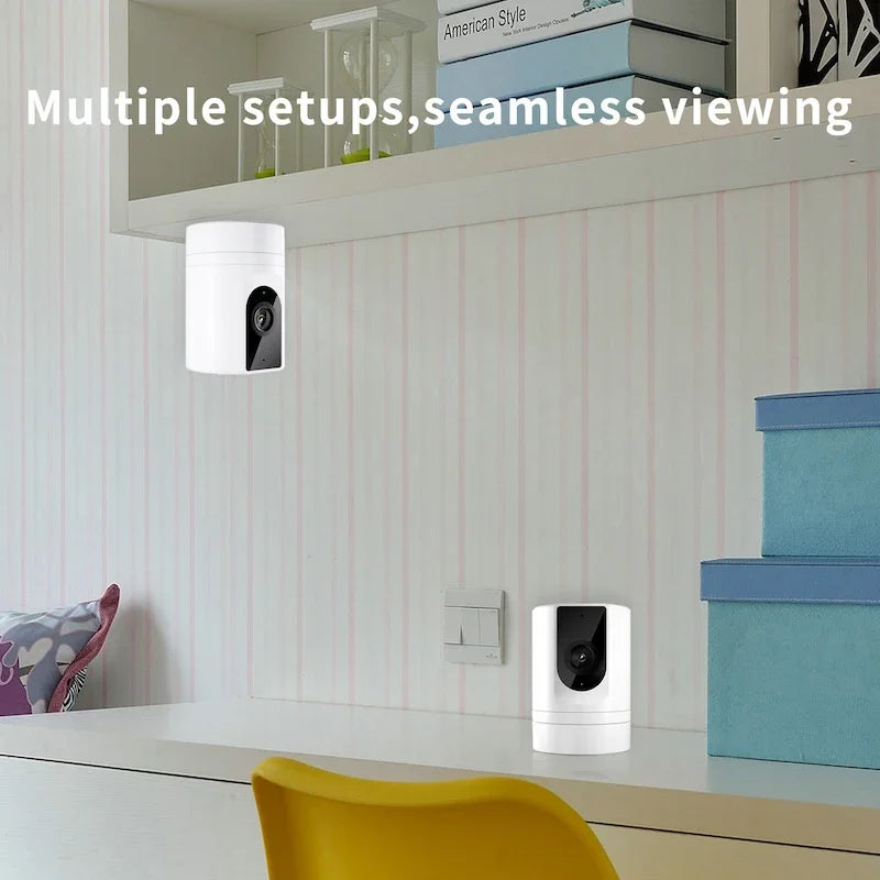 2-Pack 1080P Indoor Security Camera with App – Baby & Pet Monitor