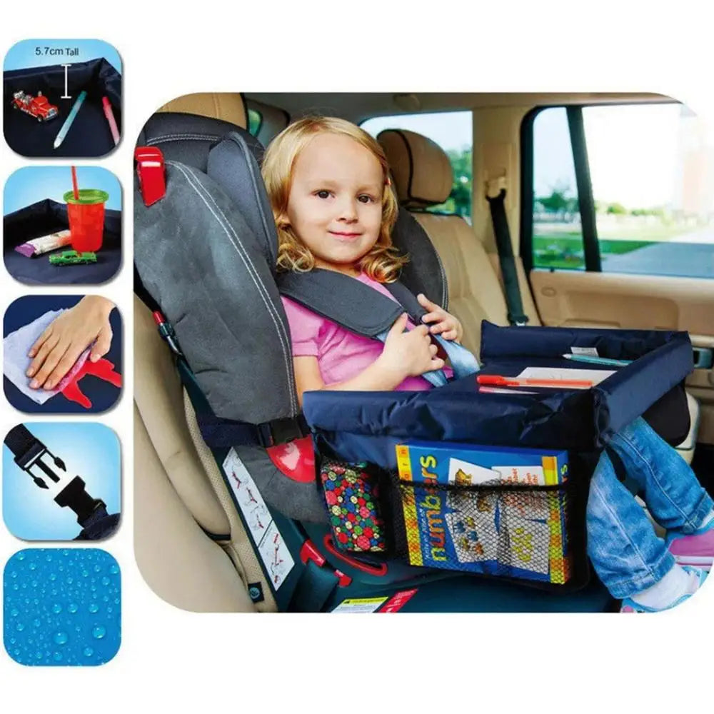 Kids Car Seat Travel Tray