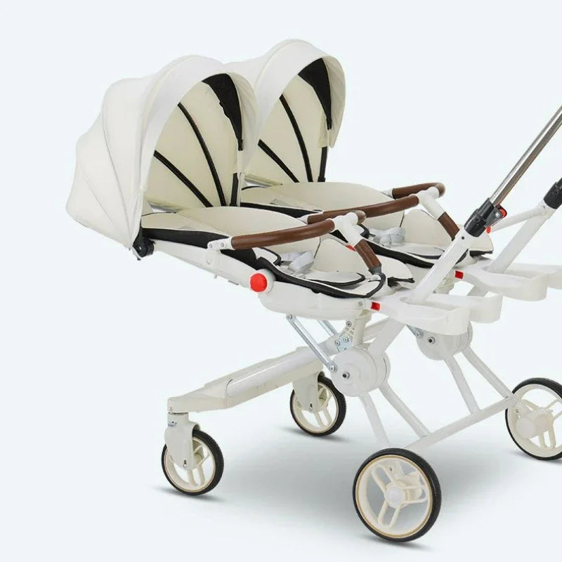Foldable Twin Baby Stroller