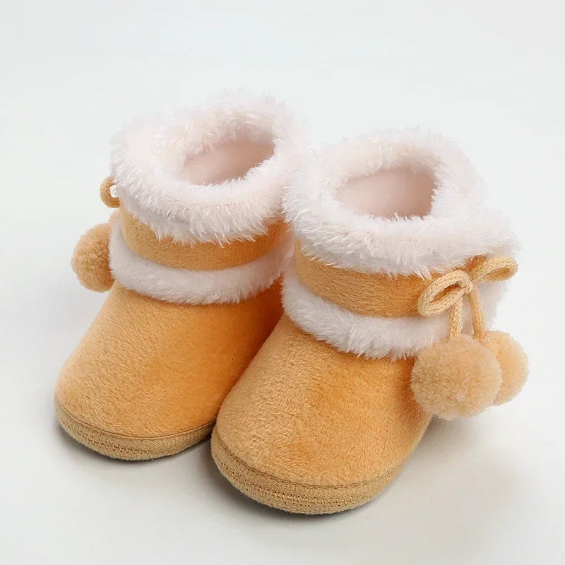 Pom Pom Baby Soft Warm Snow Boots