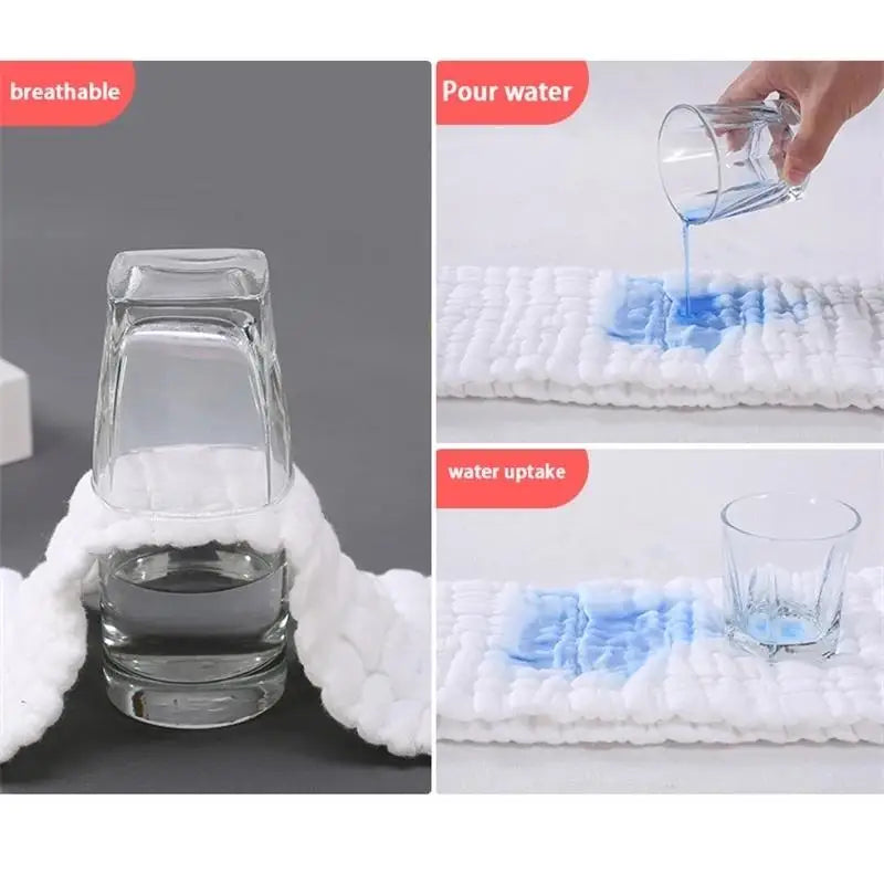 5/10-Pack Pure Cotton Baby Diaper Inserts