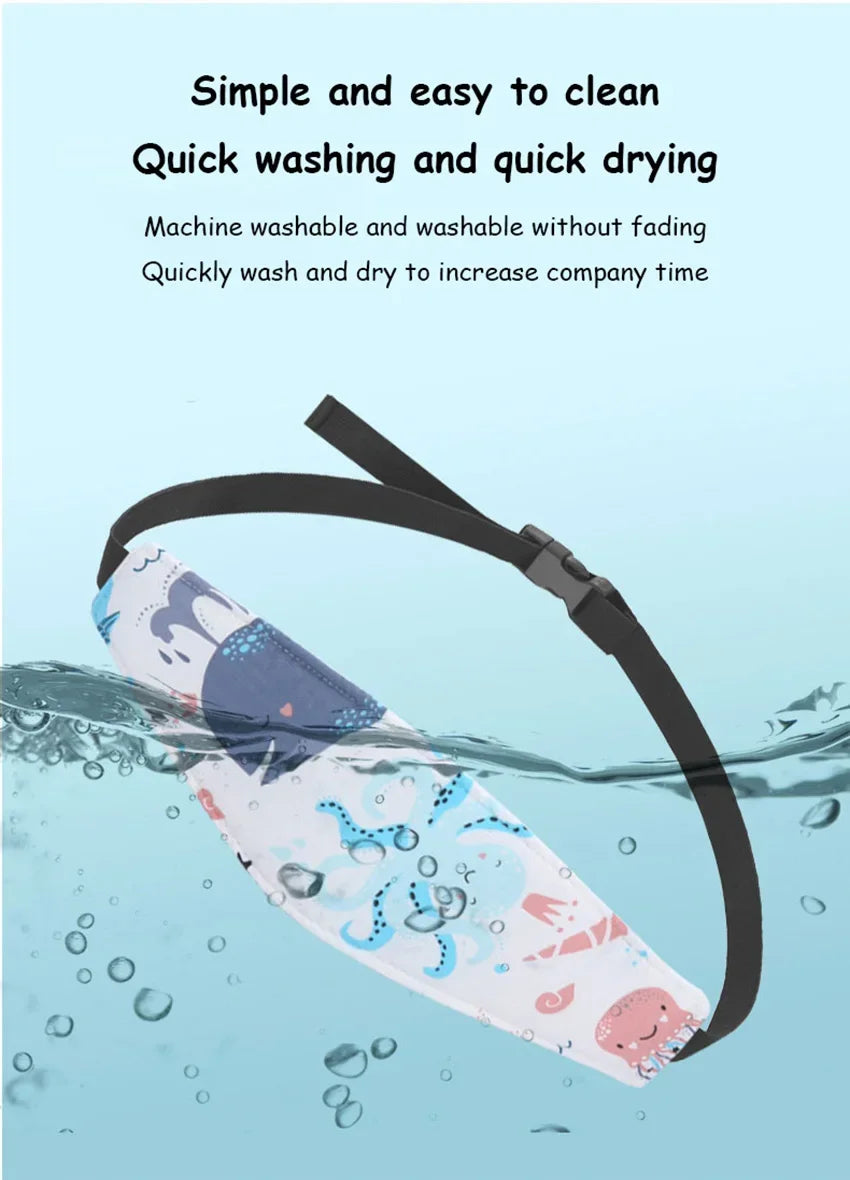 Kids Car Seat Head Support Strap