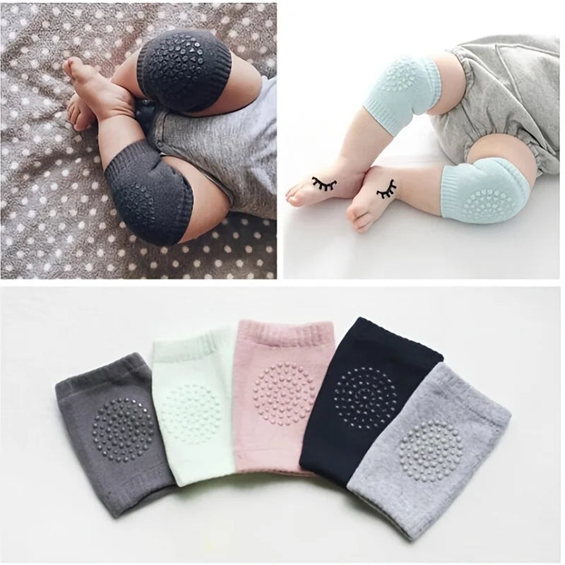 5-Pack Kids Anti-Slip Crawling Knee Pads