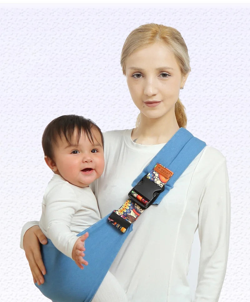 Soft Ring Sling Baby Carrier – Anti-Slip, Lightweight & Multifunctional