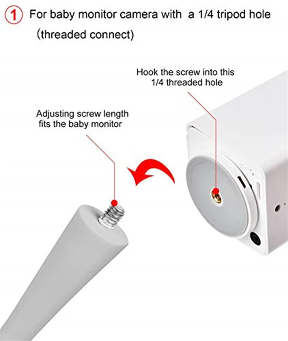 Universal Flexible Baby Monitor Mount