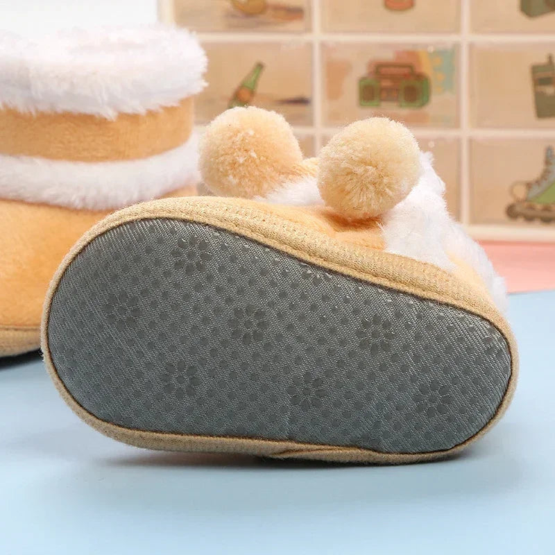 Pom Pom Baby Soft Warm Snow Boots
