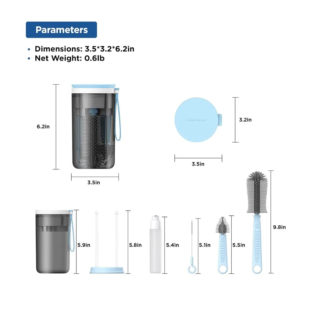 Portable Baby Bottle Cleaning Kit