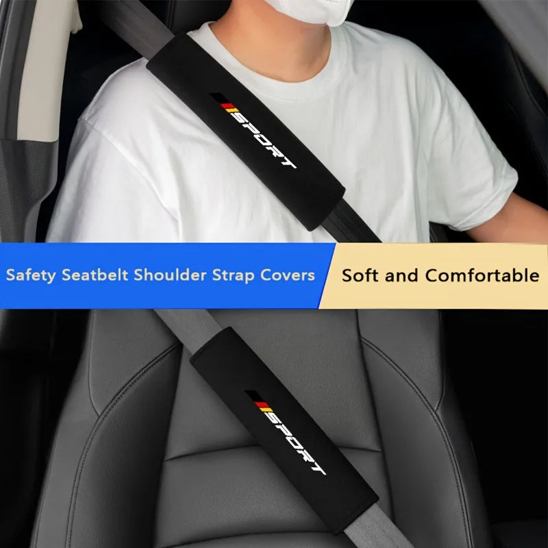 2-Pack Soft Car Seat Belt Cushions