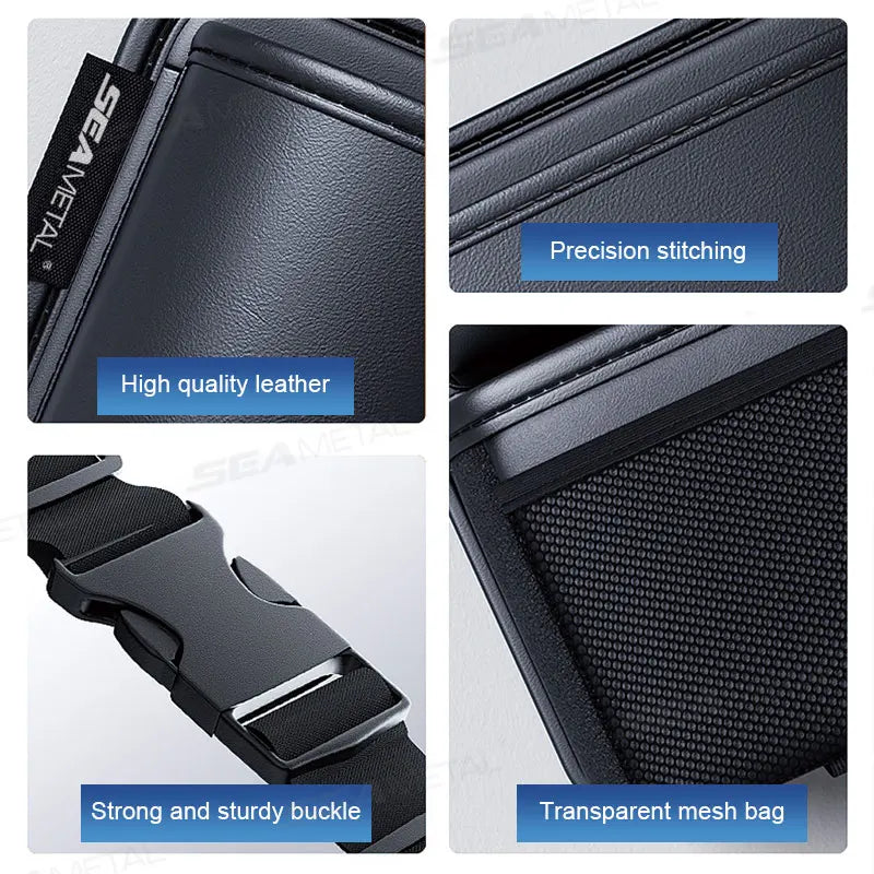 Leather Car Trunk Organizer