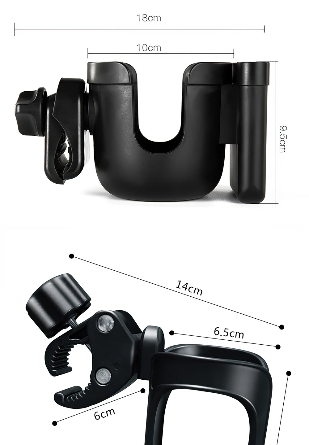 Stroller Cup & Phone Holder