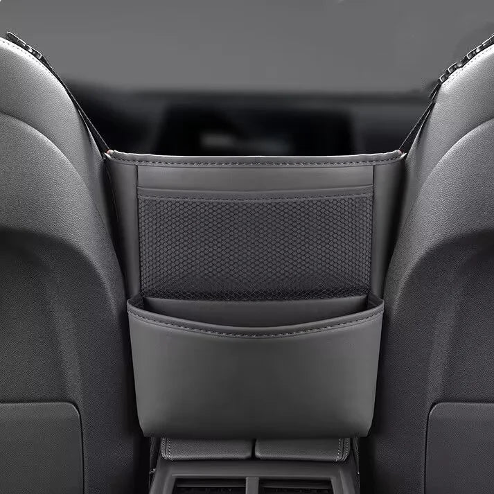 PU Leather Car Seat Organizer