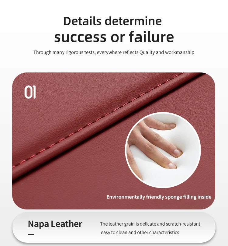 PU Leather Car Seat Organizer