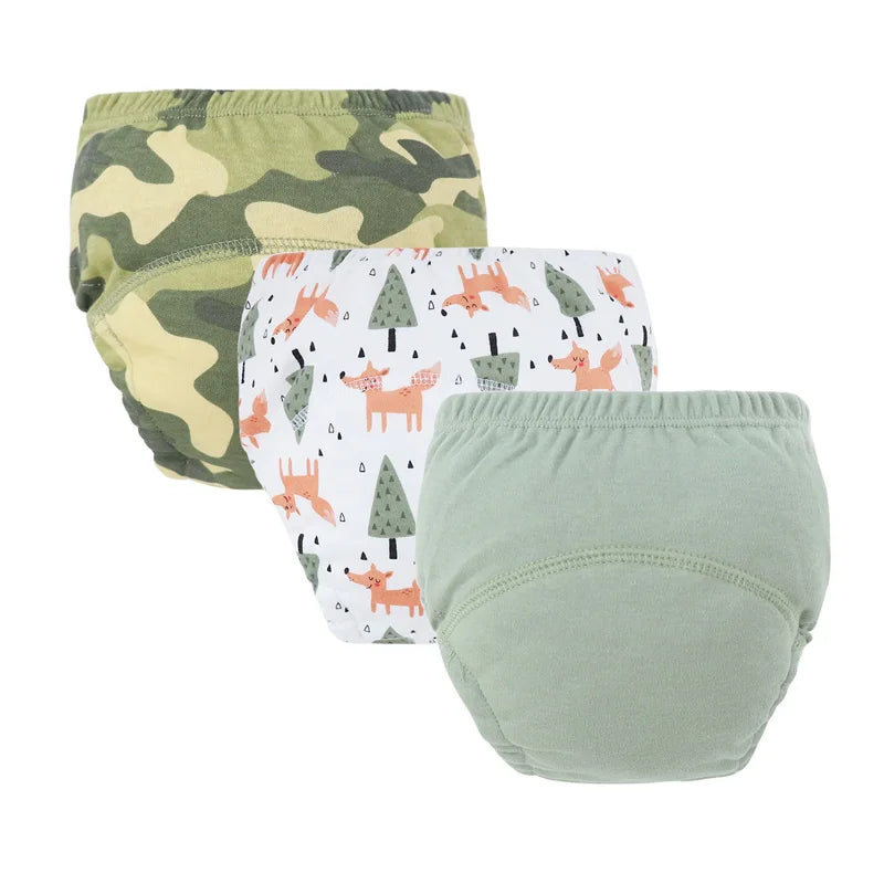 3-Pack Reusable Baby Training Pants