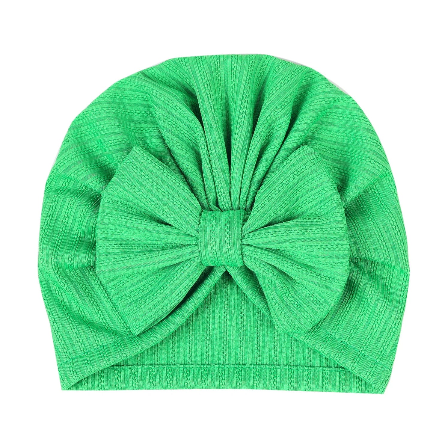 Cute Baby Bow Hat – Soft Turban Beanie for Newborns & Infants