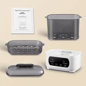 4-in-1 Baby Bottle Sterilizer & Dryer – Steam & LED Control